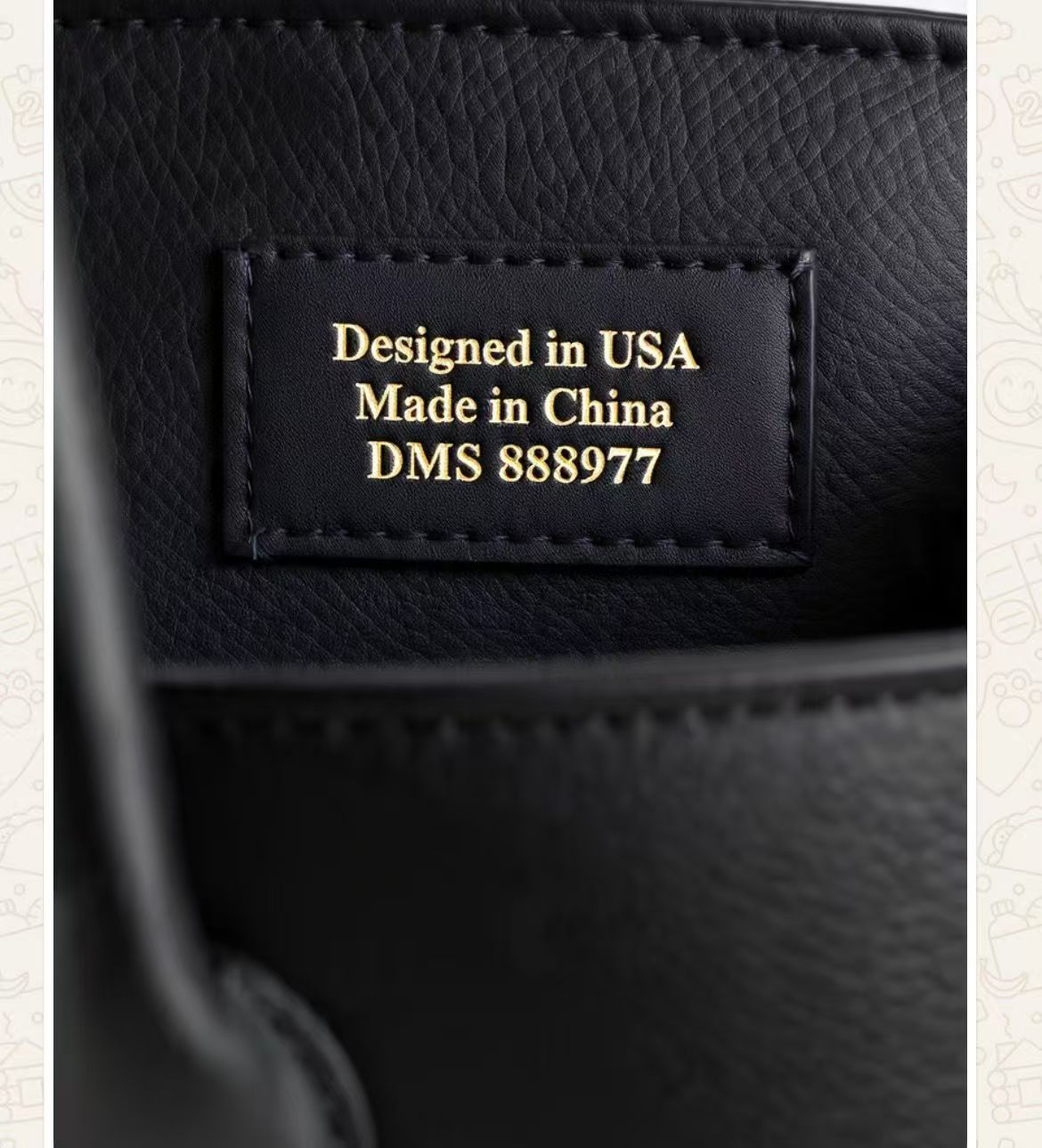 Customized fashion tote bag